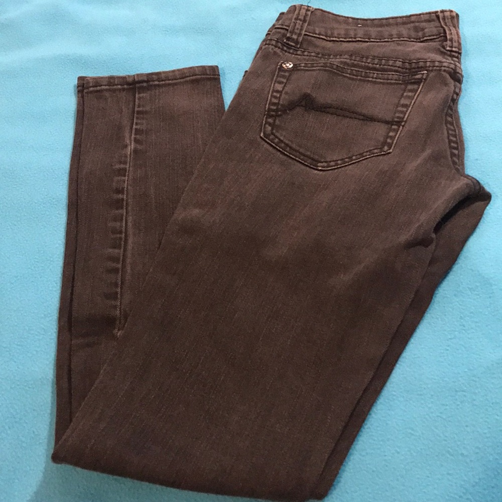 Black Distressed Jeans
